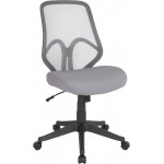 Salerno Series High Back Light Gray Mesh Office Chair