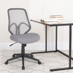 Salerno Series High Back Light Gray Mesh Office Chair