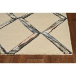 Libby Langdon Upton Putty/Slate Mod Scape 5' x 7' Rug