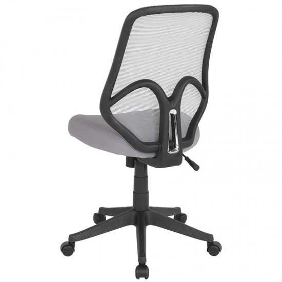 Salerno Series High Back Light Gray Mesh Office Chair