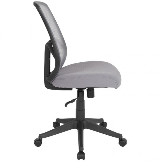 Salerno Series High Back Light Gray Mesh Office Chair