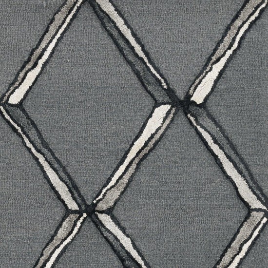 Libby Langdon Upton Charcoal/Silver Mod Scape 12' x 15' Rug