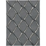 Libby Langdon Upton Charcoal/Silver Mod Scape 5' x 7' Rug