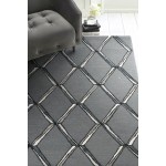 Libby Langdon Upton Charcoal/Silver Mod Scape 5' x 7' Rug