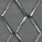 Libby Langdon Upton Charcoal/Silver Mod Scape 5' x 7' Rug