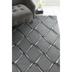 Libby Langdon Upton Charcoal/Silver Mod Scape 8' x 10' Rug