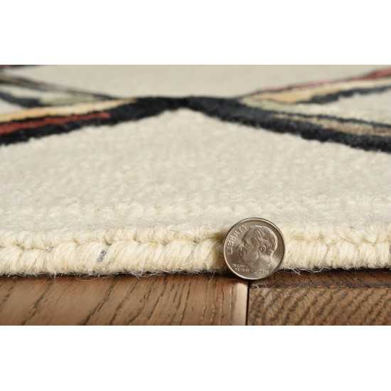 Libby Langdon Upton Cream/Gold Mod Scape 12' x 15' Rug