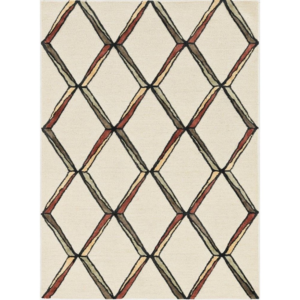 Libby Langdon Upton Cream/Gold Mod Scape 8' x 10' Rug Libby Langdon Upton Cream/Gold Mod Scape 8' x 10' Rug