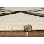 Libby Langdon Upton Cream/Gold Mod Scape 8' x 10' Rug