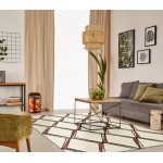 Libby Langdon Upton Cream/Gold Mod Scape 8' x 10' Rug