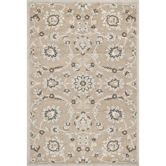 Lucia Beige/Grey Verona 5'3" x 7'7" Rug