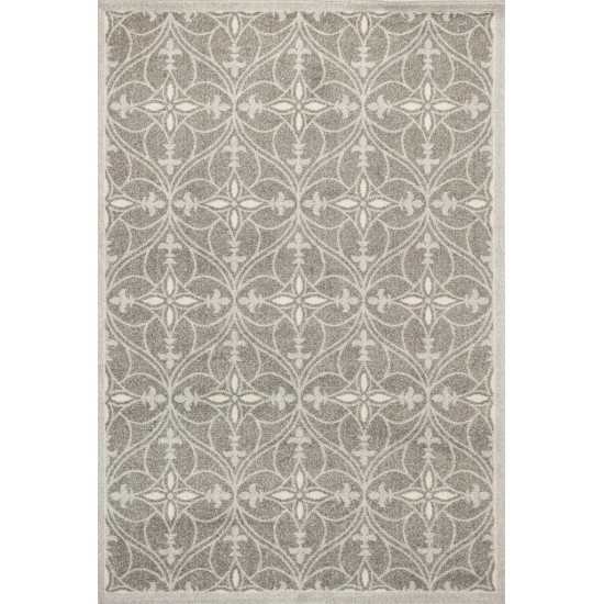 Lucia Grey Bentley 23" x 45" Rug