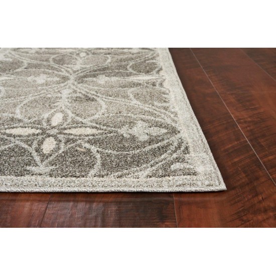 Lucia Grey Bentley 23" x 45" Rug