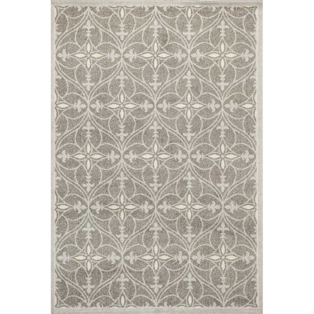 Lucia Grey Bentley 6'7" x 9'6" Rug