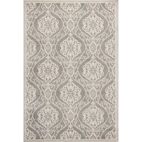 Lucia Silver Mosaic 3'3" x 4'11" Rug