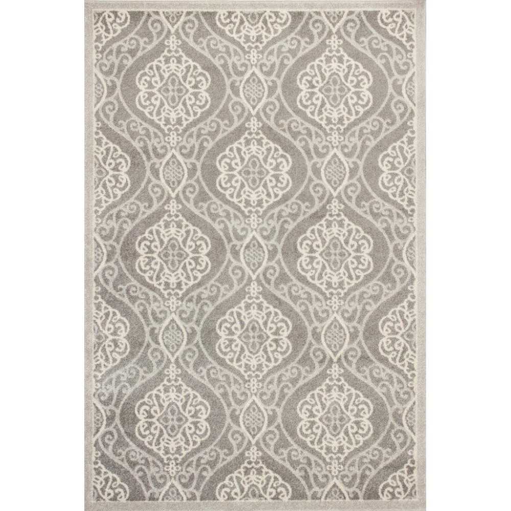 Lucia Silver Mosaic 3'3" x 4'11" Rug