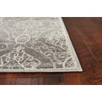 Lucia Silver Mosaic 3'3" x 4'11" Rug