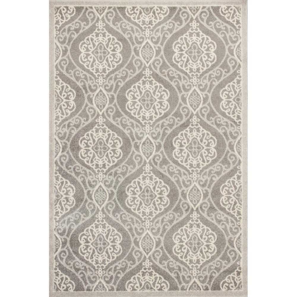 Lucia Silver Mosaic 6'7" x 9'6" Rug Lucia Silver Mosaic 6'7" x 9'6" Rug
