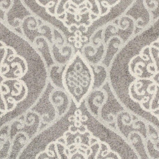 Lucia Silver Mosaic 6'7" x 9'6" Rug