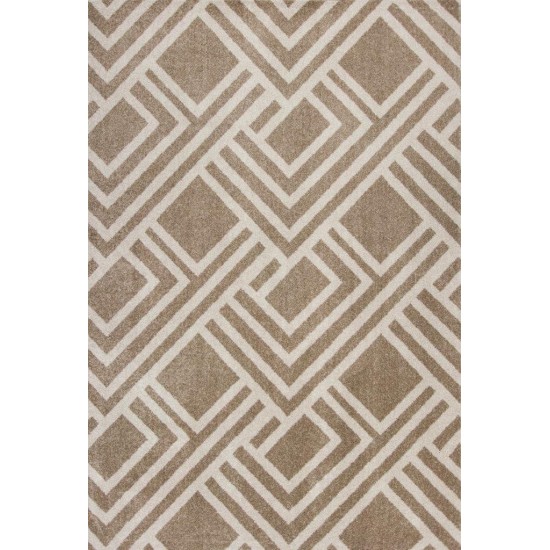 Lucia Beige Modeme 23" x 45" Rug