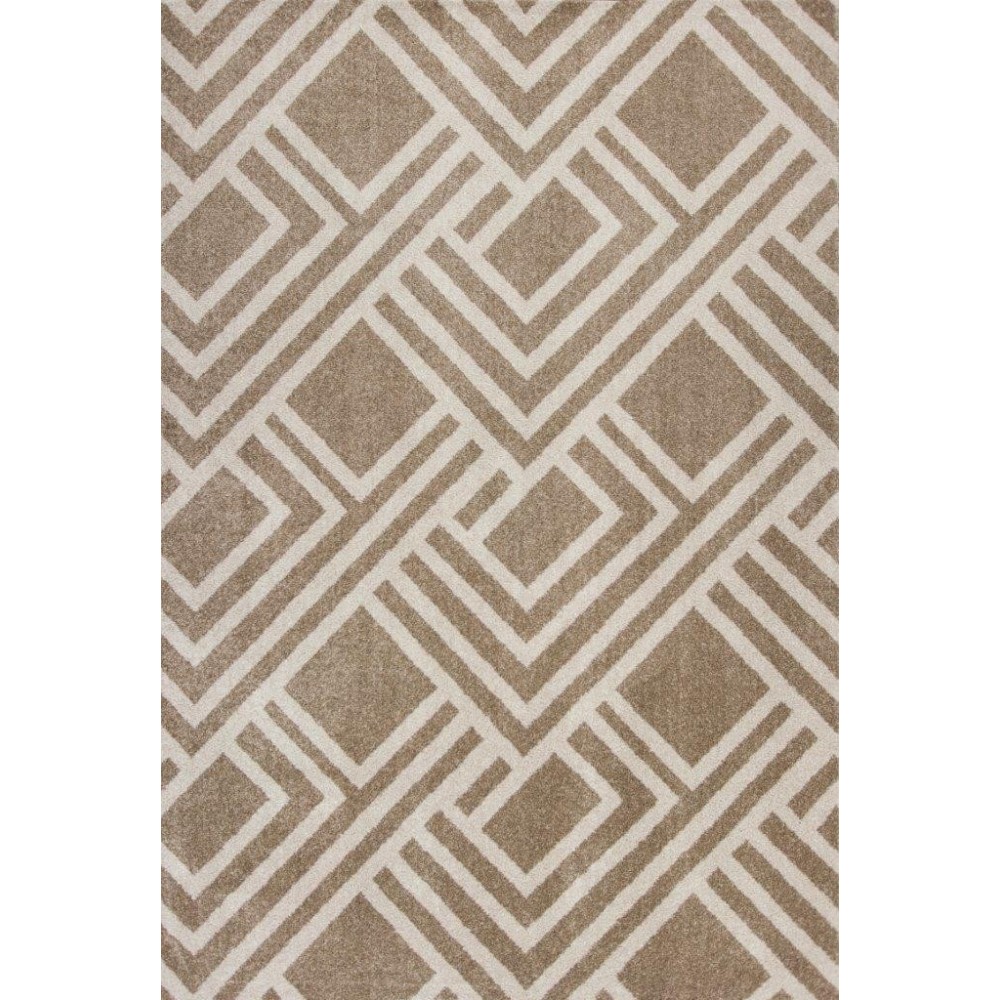 Lucia Beige Modeme 3'3" x 4'11" Rug