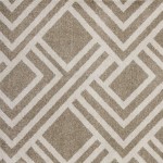 Lucia Beige Modeme 5'3" x 7'7" Rug