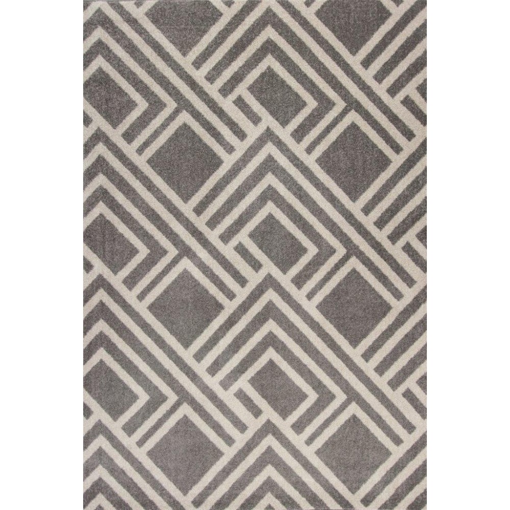 Lucia Grey Modeme 5'3" x 7'7" Rug