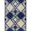 Lucia Ivory/Denim Grant 3'3" x 4'11" Rug
