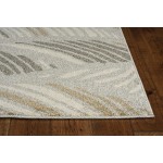 Lucia Grey Folia 23" x 45" Rug