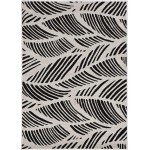 Lucia Black/White Folia 5'3" x 7'7" Rug