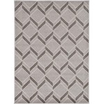 Lucia Grey Herringbone 23" x 45" Rug