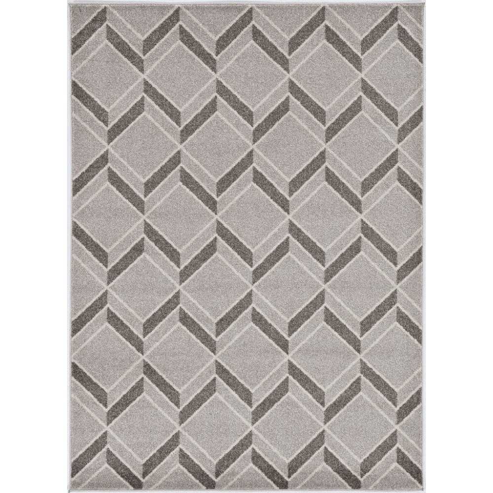 Lucia Grey Herringbone 3'3" x 4'11" Rug Lucia Grey Herringbone 3'3" x 4'11" Rug