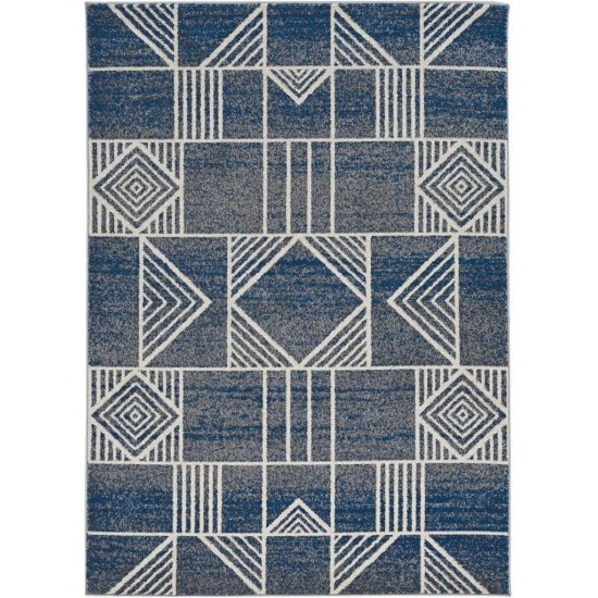 Lucia Blue Dimensions 23" x 45" Rug