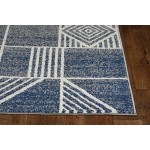 Lucia Blue Dimensions 23" x 45" Rug