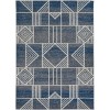Lucia Blue Dimensions 5'3" x 7'7" Rug