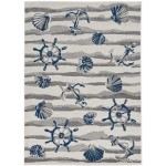 Lucia Ivory Seashore 23" x 45" Rug