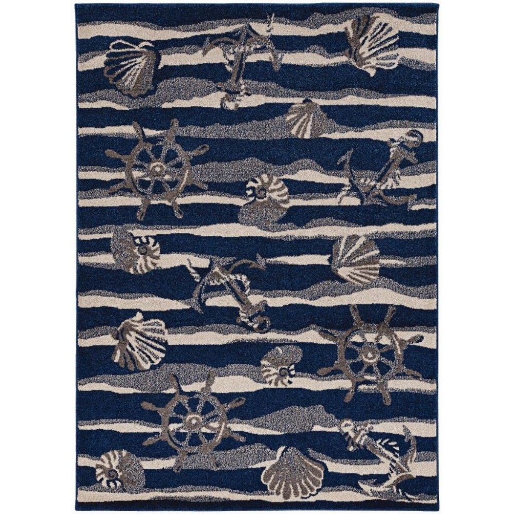 Lucia Blue Seashore 23" x 45" Rug Lucia Blue Seashore 23" x 45" Rug