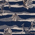 Lucia Blue Seashore 6'7" x 9'6" Rug