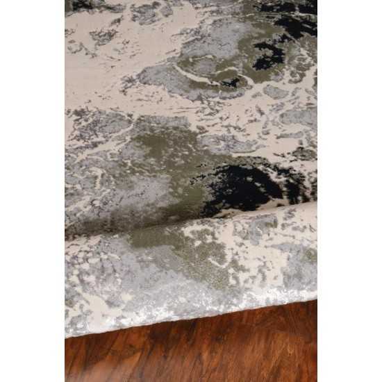 Luna Silver Nightscape 3'3" x 4'11" Rug