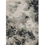 Luna Silver Nightscape 6'7" x 9'6" Rug