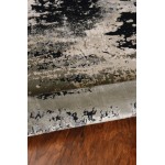 Luna Silver Charcoal Eclipse 3'3" x 4'11" Rug
