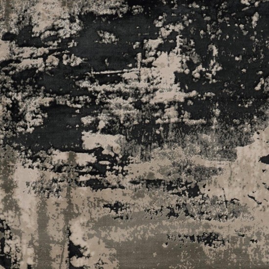 Luna Silver Charcoal Eclipse 3'3" x 4'11" Rug