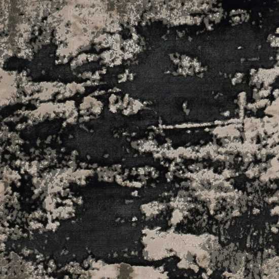 Luna Silver Charcoal Eclipse 3'3" x 4'11" Rug