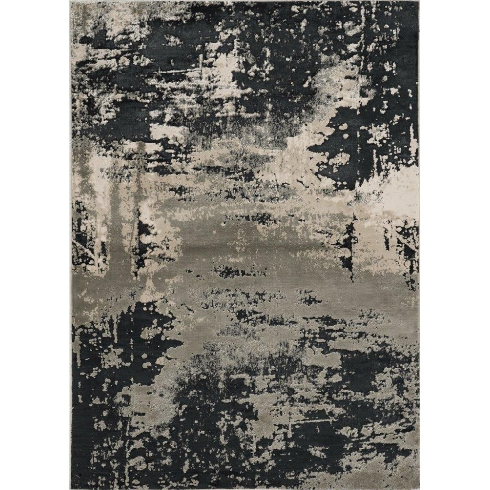 Luna Silver Charcoal Eclipse 7'10" x 10'10" Rug