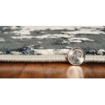 Luna Silver Charcoal Eclipse 7'10" x 10'10" Rug