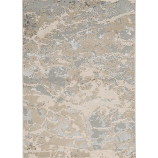 Luna Sand Grey Asbury 3'3" x 4'11" Rug