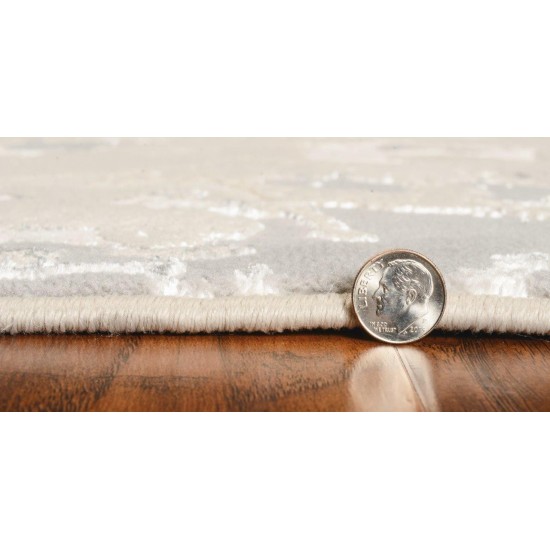 Luna Sand Grey Asbury 3'3" x 4'11" Rug