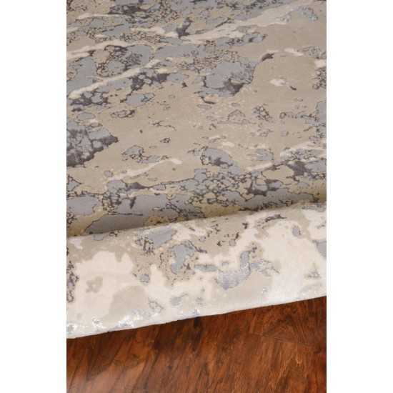 Luna Sand Grey Asbury 3'3" x 4'11" Rug