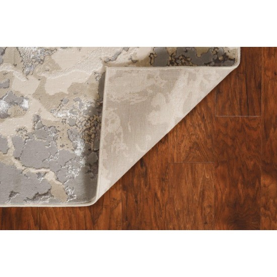 Luna Sand Grey Asbury 3'3" x 4'11" Rug