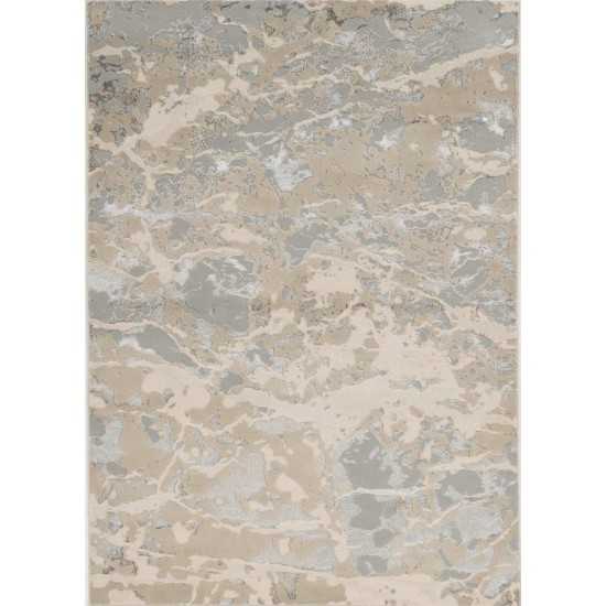 Luna Sand Grey Asbury 5'3" x 7'7" Rug